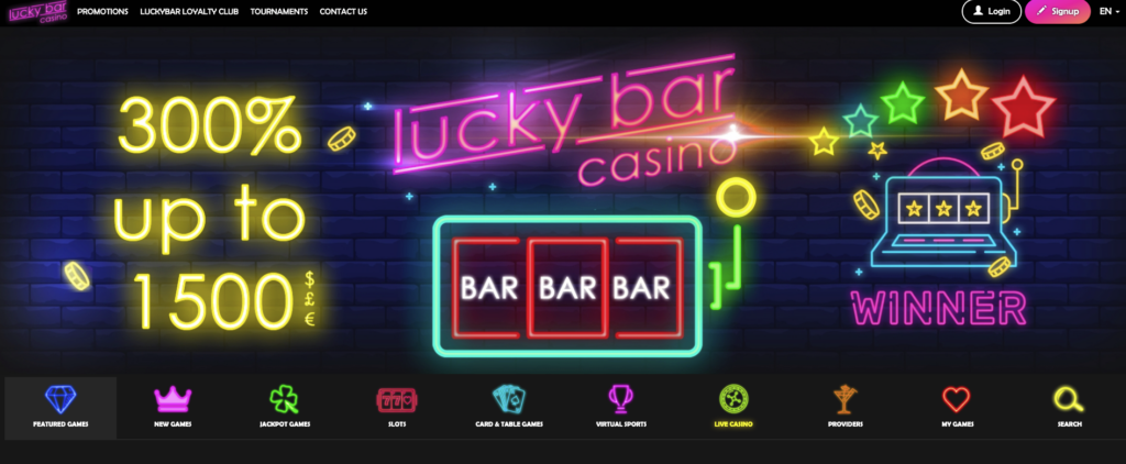 luckybar casino